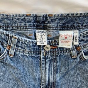 lucky brand bootcut jeans, 8/29, long